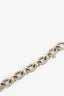 David Yurman Sterling Silver/18K Yellow Gold Two-Tone Oval Link Chain Bracelet