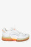 Louis Vuitton x Lucien Clark White/Orange A View Line Sneaker Size 6.5