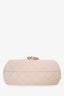 Pre-loved Chanel™ 2020/21 Pink Caviar Leather Quilted Bowling Bag