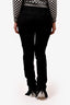 Prada Black Trousers with Zip Detail Size 42