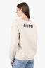 Gucci x Disney 2018 Cream Snow White Sequin Embroidered Crewneck Sweater size Medium