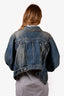 Alexander McQueen Blue Denim Jacket Size 46