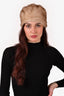 Vintage Dark Pearl Mink Fur Hat