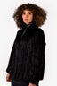 Vintage Black/Brown Mink Fur Coat Size 6