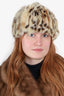 Vintage Lynx Fur Hat size 22"