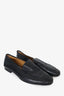 The Row Black Leather Adam Loafer Size 40