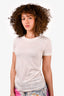 James Perse White Knit T-Shirt Size 1