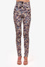 Isabel Marant Purple Floral High Waisted Pants Size 25