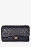 Pre-loved Chanel™ 2013/14 Navy Quilted Lambskin Medium Flap