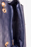 Pre-loved Chanel™ 2013/14 Navy Quilted Lambskin Medium Flap