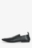 Hiraeth Black Leather Studded Loafers Size 8