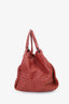 Bottega Veneta Brown Intrecciato Leather Nappa Parachute Tote Bag