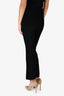 Stella McCartney Black Knit Stretch Front Zip Pants Size 38