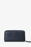 Gucci Black Leather GG Marmont Zip Wallet