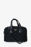 Prada Black Quilted Tessuto Duffle  Bag with Strap