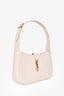 Saint Laurent 2021 Blanc Vintage Leather Le 5 A 7 Shoulder Bag
