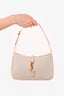 Saint Laurent 2021 Blanc Vintage Leather Le 5 A 7 Shoulder Bag