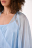 Cecilie Bahnsen Blue Mirabelle Midi Dress Size 8