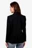 Emilio Pucci Black Single Breasted Blazer Size 12