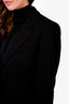 Emilio Pucci Black Single Breasted Blazer Size 12