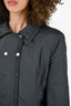Salvatore Ferragamo Black Quilted Jacket Size 12