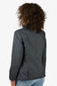 Salvatore Ferragamo Black Quilted Jacket Size 12