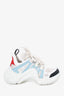 Louis Vuitton White/Blue 'Arch Light' Sneaker Size 36