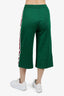 Gucci Green Striped Track Pants size X-Small