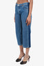 Balenciaga Blue Denim Wide Leg Jeans Size 34
