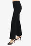 Boutique Moschino Black Wide Leg Trousers Size 4