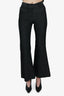 D&G Dolce & Gabbana Black Textured Trousers size 36