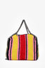 Stella McCartney Yellow/Red/Pink Knit Small Falabella Chain Bag