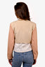 Moschino Cheap & Chic Pink/Cream Tassel Blazer Size 10