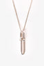 Tiffany & Co. Silver 'HardWear' Elongated Link Pendant Necklace