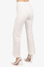 Max Mara White Wide Leg Trousers size 2