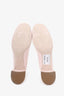 Miu Miu Pale Pink Patent Crystal Block Heels size 41