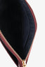 Saint Laurent Burgundy Monogram Quilted Zipped Pouch