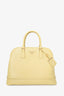 Prada Yellow Saffiano Leather Promenade Top Handle with Strap
