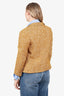 Pre-loved Chanel™ 2014 Yellow Tweed Pattern Blazer