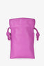 Loewe 2021 Purple Leather 'Flamenco' Pocket Pouch Crossbody Bag
