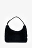 Prada Black/White Terry 2000 Shoulder Bag