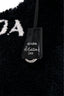 Prada Black/White Terry 2000 Shoulder Bag