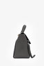 Celine 2018 Dark Grey Leather Micro Belt Bag with Strap