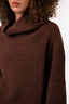 Rag & Bone Brown Ribbed Cashmere Knit Sweater + Jogger Set Size L
