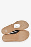 Brunello Cucinelli Black Leather Platform Sandals Size 9