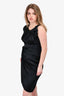 3.1 Phillip Lim Black Silky Sleeveless Knee Length Dress Size 6