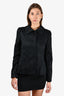 Dolce & Gabbana Black Lace Button-Up Jacket Estimated Size M