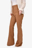 Veronica Beard Brown Flared Trousers Size 10