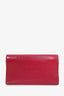 Saint Laurent Fuchsia Patent Leather Belle De Jour Flap Clutch