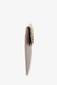 Saint Laurent Beige Grain De Poudre Uptown Pouch